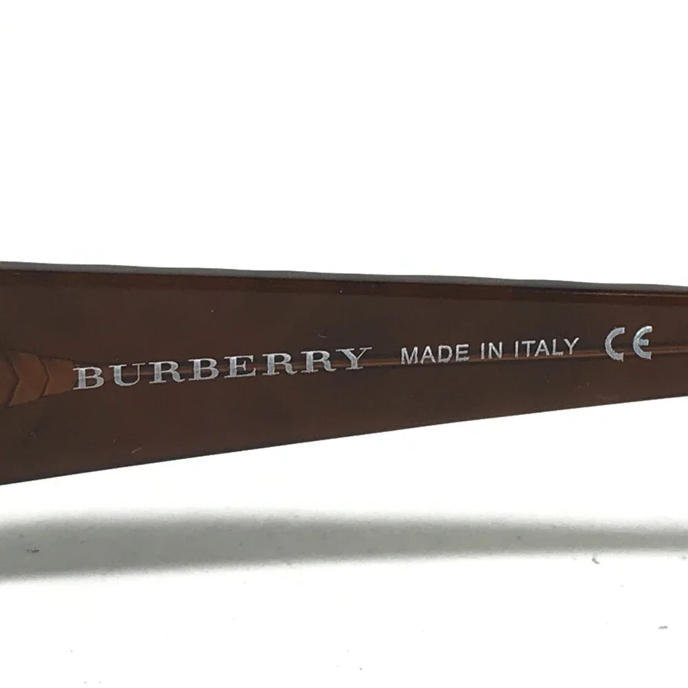 Burberry B1064 1031 Eyeglasses Frames Brown Checkered Square Full Rim 53-16-130